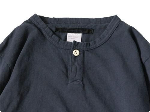 EEL 陶器釦のヘンリーネックT 27NAVY EEL通販・取扱い rusk