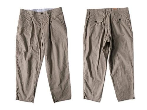 ordinary fits TUCK CROPPED BEIGE
