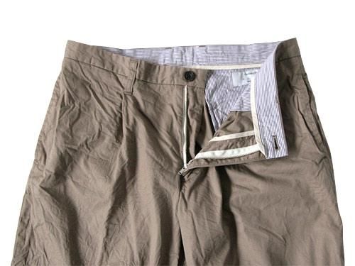 ordinary fits TUCK CROPPED BEIGE