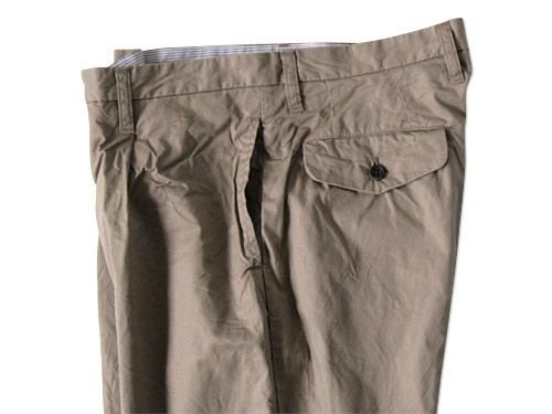 ordinary fits TUCK CROPPED BEIGE