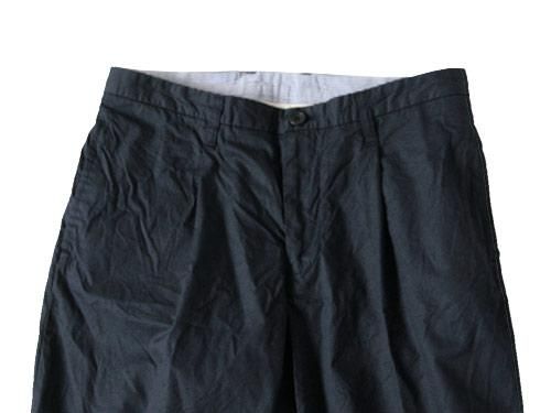 ordinary fits TUCK CROPPED NAVY