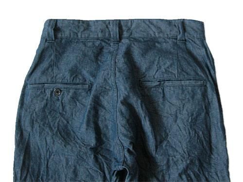ordinary fits 3/4 TROUSERS INDIGO