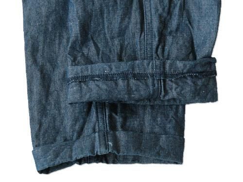 ordinary fits 3/4 TROUSERS INDIGO