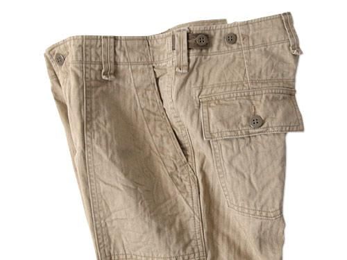 ordinary fits FATIGUE PANTS BEIGE