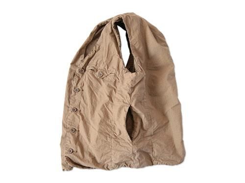 ordinary fits SHIRRING VEST BEIGE