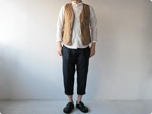 ordinary fits BARISTA SHIRT WHITE