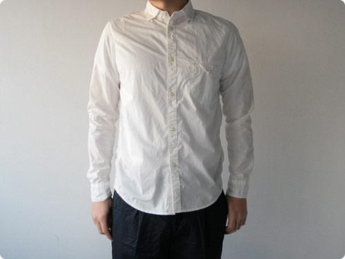 ordinary fits BARISTA SHIRT WHITE