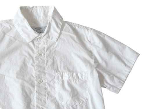 ordinary fits SHIRRING SHIRT WHITE