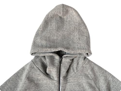 CURLY RAFFY ZIP PARKA GRAY