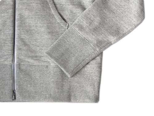 CURLY RAFFY ZIP PARKA GRAY