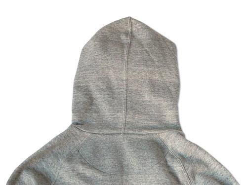 CURLY RAFFY ZIP PARKA GRAY