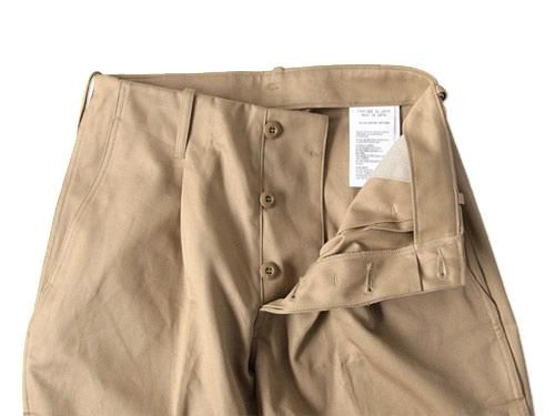 TUKI tuck in trousers 03khaki