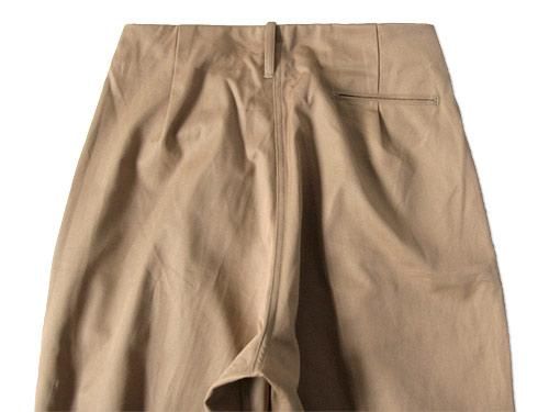 TUKI tuck in trousers 03khaki