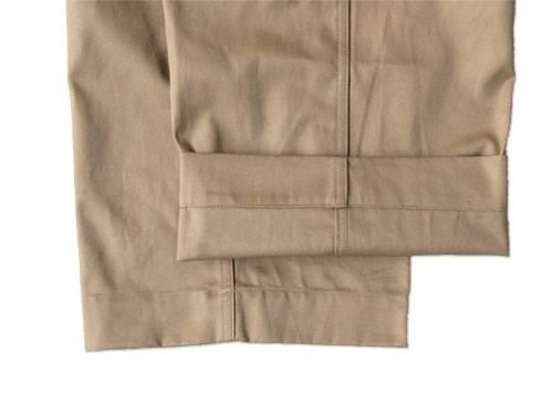 TUKI tuck in trousers 03khaki