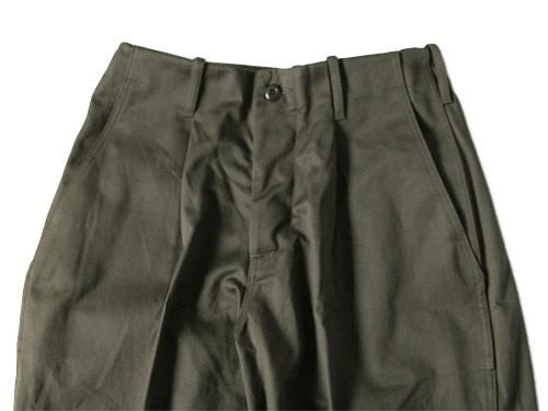 TUKI tuck in trousers 04olive drab