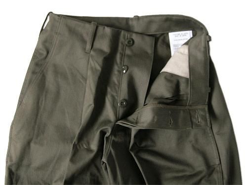 TUKI tuck in trousers 04olive drab