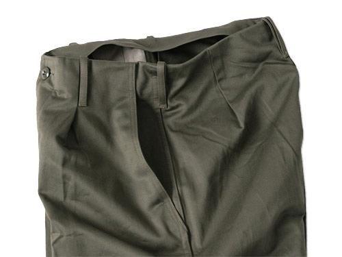TUKI tuck in trousers 04olive drab