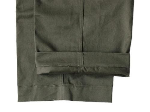 TUKI tuck in trousers 04olive drab