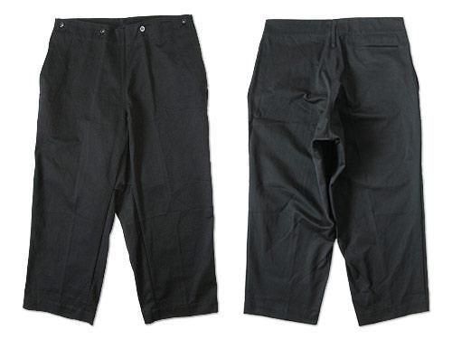 TUKI cropped pants 09black