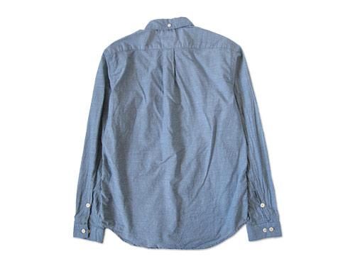 dip COTTON CHAMBRAY SHIRTS BLUE