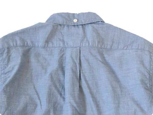 dip COTTON CHAMBRAY SHIRTS BLUE