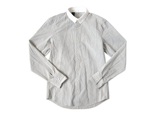 Honor gathering dry cotton chambray cleric shirts