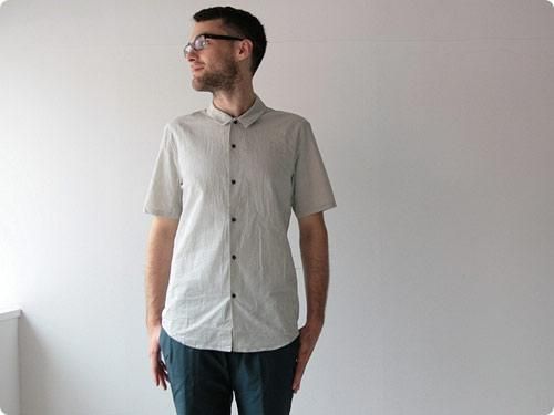 Honor gathering dry cotton chambray Ⱦµ smoke gray