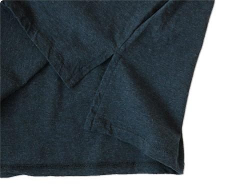 Honor gathering high quality mix jersey ܡȥͥååȥ top navy