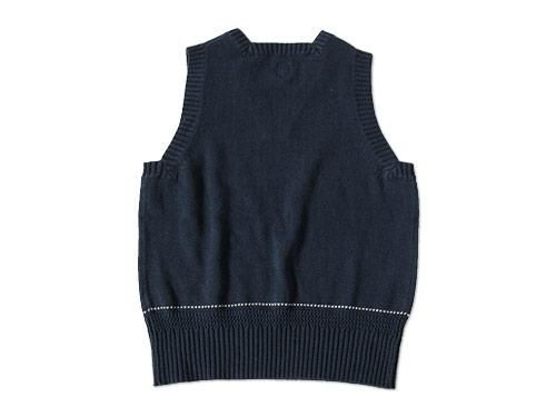TATAMIZE KNIT VEST NAVY