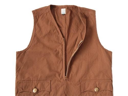 TATAMIZE H/Z HUNTING VEST BROWN