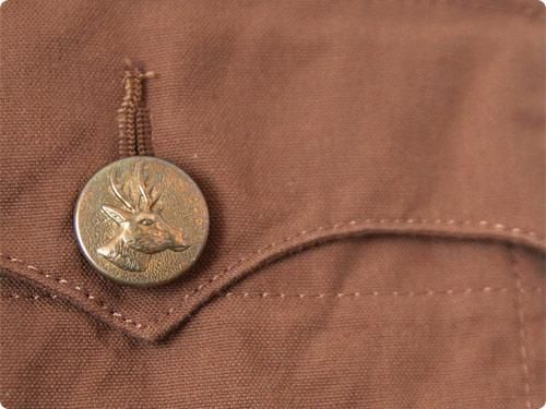 TATAMIZE H/Z HUNTING VEST BROWN