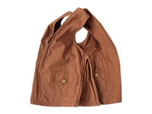TATAMIZE H/Z HUNTING VEST BROWN