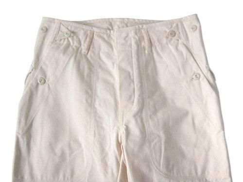 TATAMIZE BAKER PANTS OFF WHITE