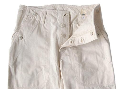 TATAMIZE BAKER PANTS OFF WHITE
