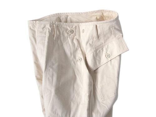TATAMIZE BAKER PANTS OFF WHITE