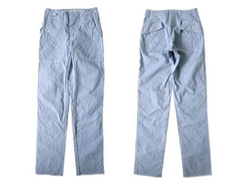 TATAMIZE BAKER PANTS BLUE STRIPE