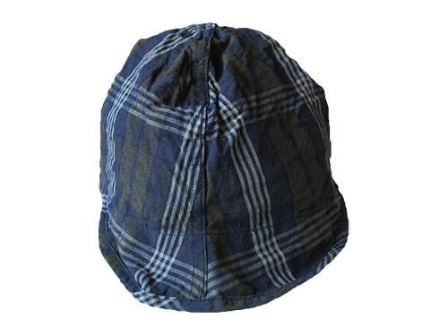 TATAMIZE LINEN WORK CAP MADRAS CHECK