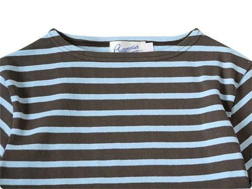 Charpentier de Vaisseau MARINIER ܡåȥ DARK BROWN x LIGHT BLUE