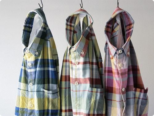 maillot libral ox check B.D. shirts RED