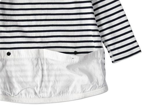 EEL ӥեݥTEE 11WHITE x NAVY