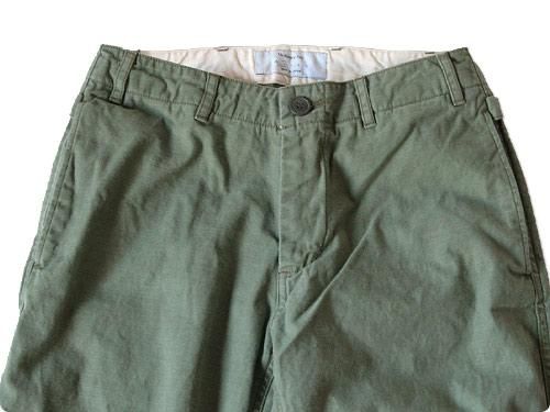 ordinary fits FRENCH CROPPED OLIVE