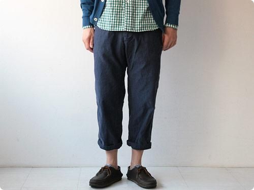 ordinary fits FRENCH CROPPED NAVY