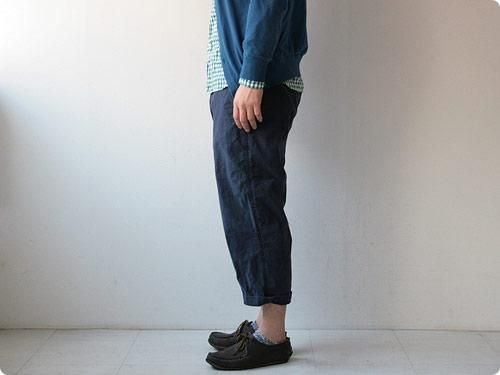ordinary fits FRENCH CROPPED NAVY