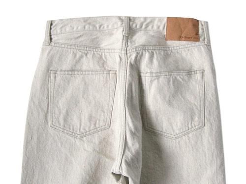 ordinary fits 5PKT CROPPED DENIM UNBLEACH