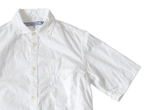 ordinary fits S/S BARISTA SHIRT OX WHITE