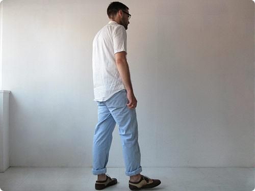 ordinary fits S/S BARISTA SHIRT OX WHITE