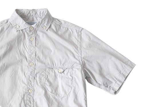 ordinary fits S/S BARISTA SHIRT OX LIGHT GRAY