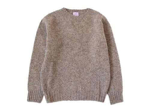 BRICK CREW NECK KNIT ѥåդ COBBLE STONE