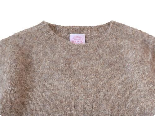 BRICK CREW NECK KNIT ѥåդ COBBLE STONE