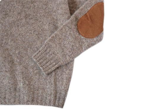 BRICK CREW NECK KNIT ѥåդ COBBLE STONE